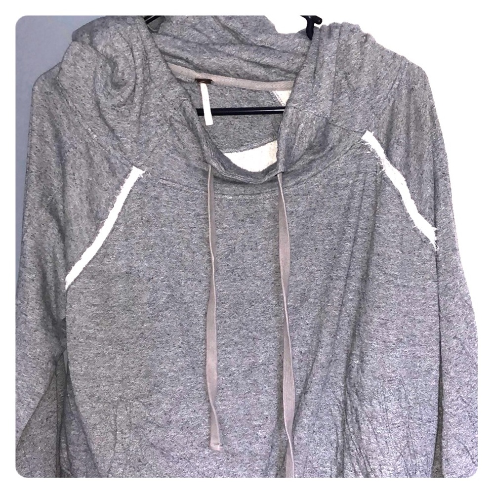 Free people cropped sweatshirt